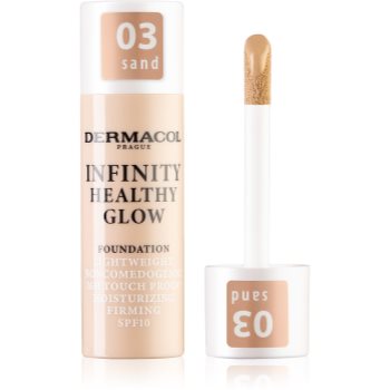 Dermacol Infinity Healthy Glow fond de ten lichid SPF 10 - imagine 2